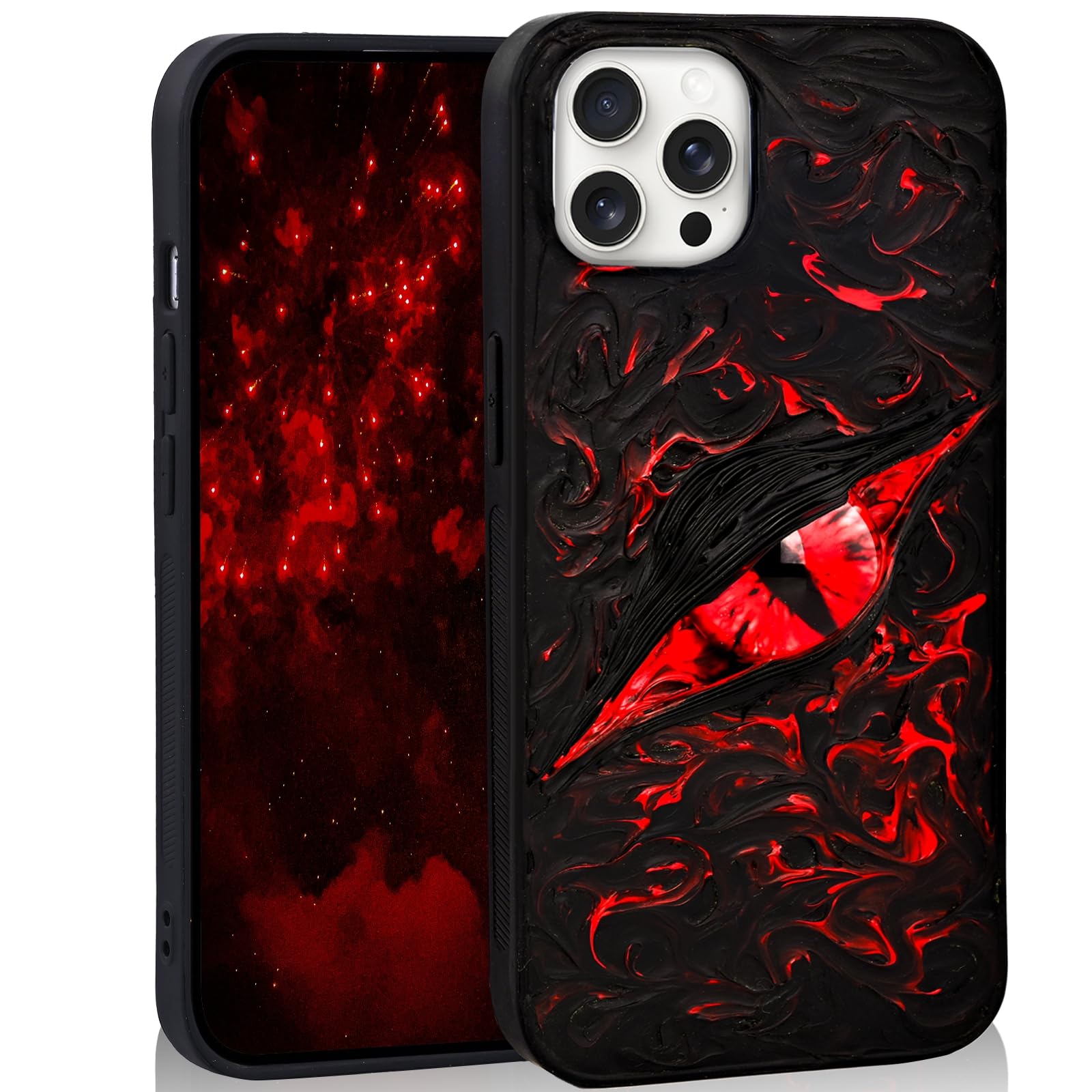 Mainrenka Cases for iPhone 15 Pro Max Phone Cover Protective Shockproof Phone Case for Man and Women