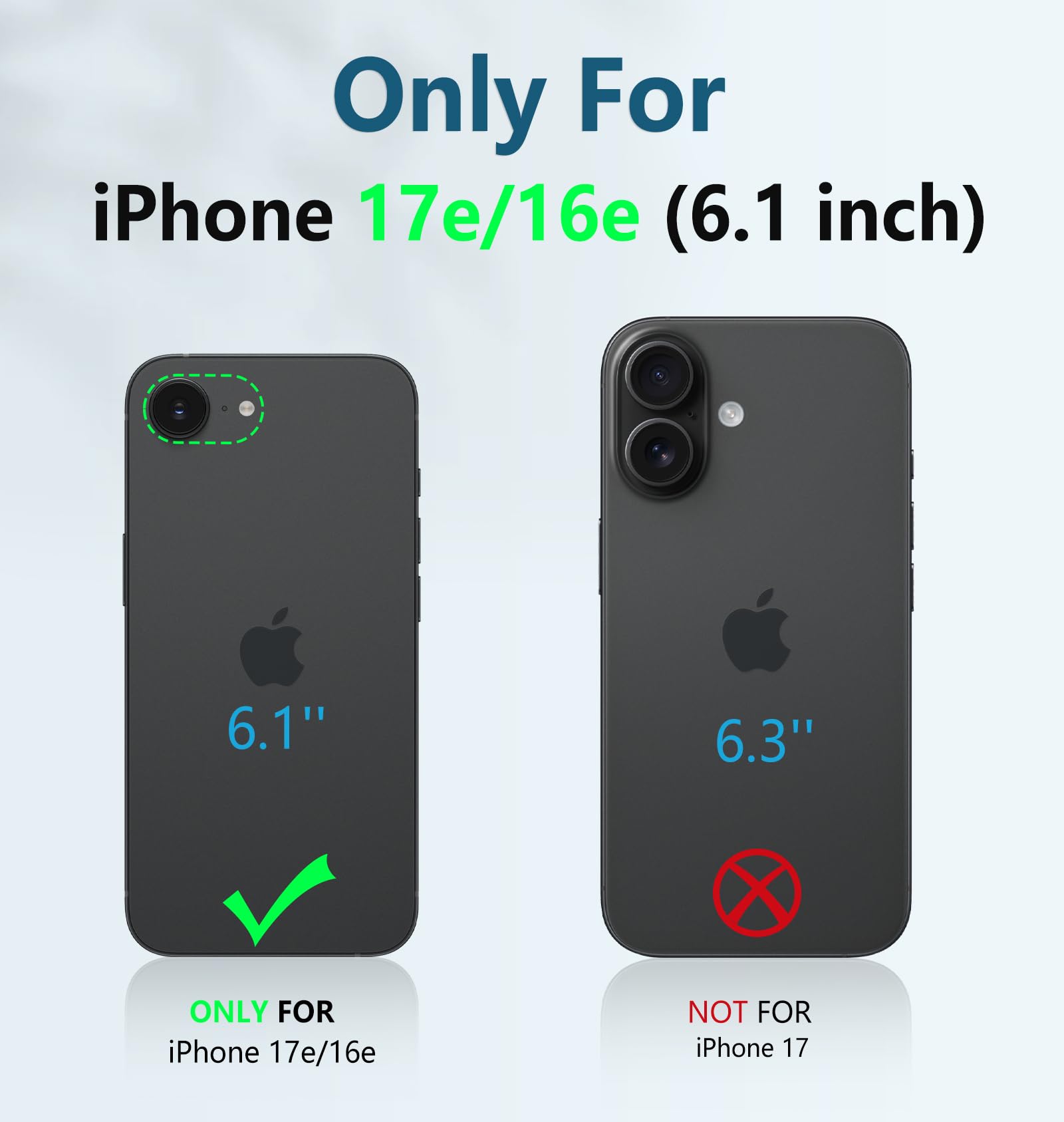 FNTCASE for iPhone 17e Phone Case: for iPhone 16e Case Military Grade Rugged Case with Kickstand & Holster | Shockproof TPU Protection Bumper Matte Textured Design | Heavy Duty Protector Black