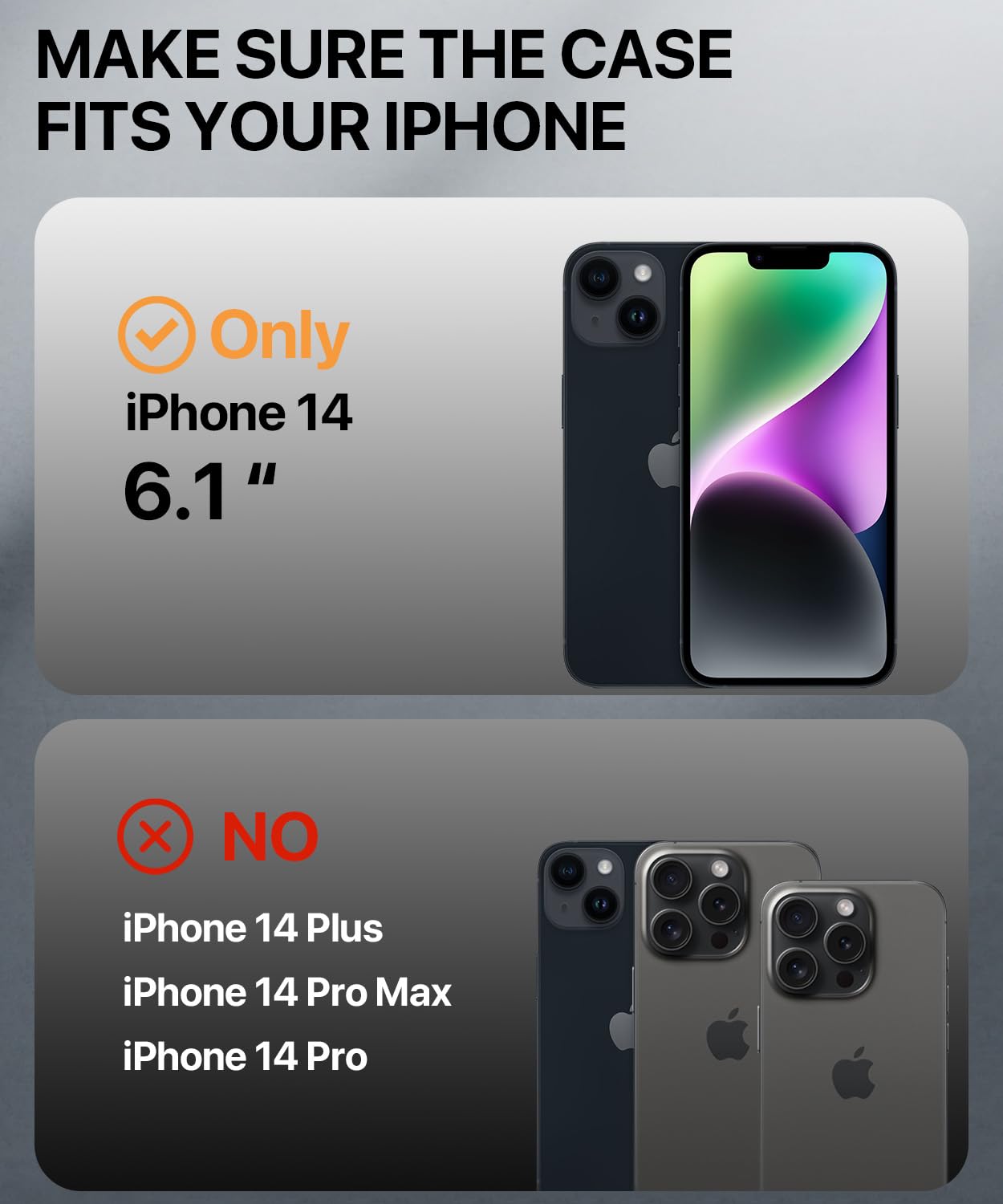 Magnetic for iPhone 15 Case with Built-in Sensitive Screen Protector, Full-Body Dual Front & Back Protective Phone Case [Compatible with MagSafe] Drop Proof 15 Cover 6.1 Inch, Black