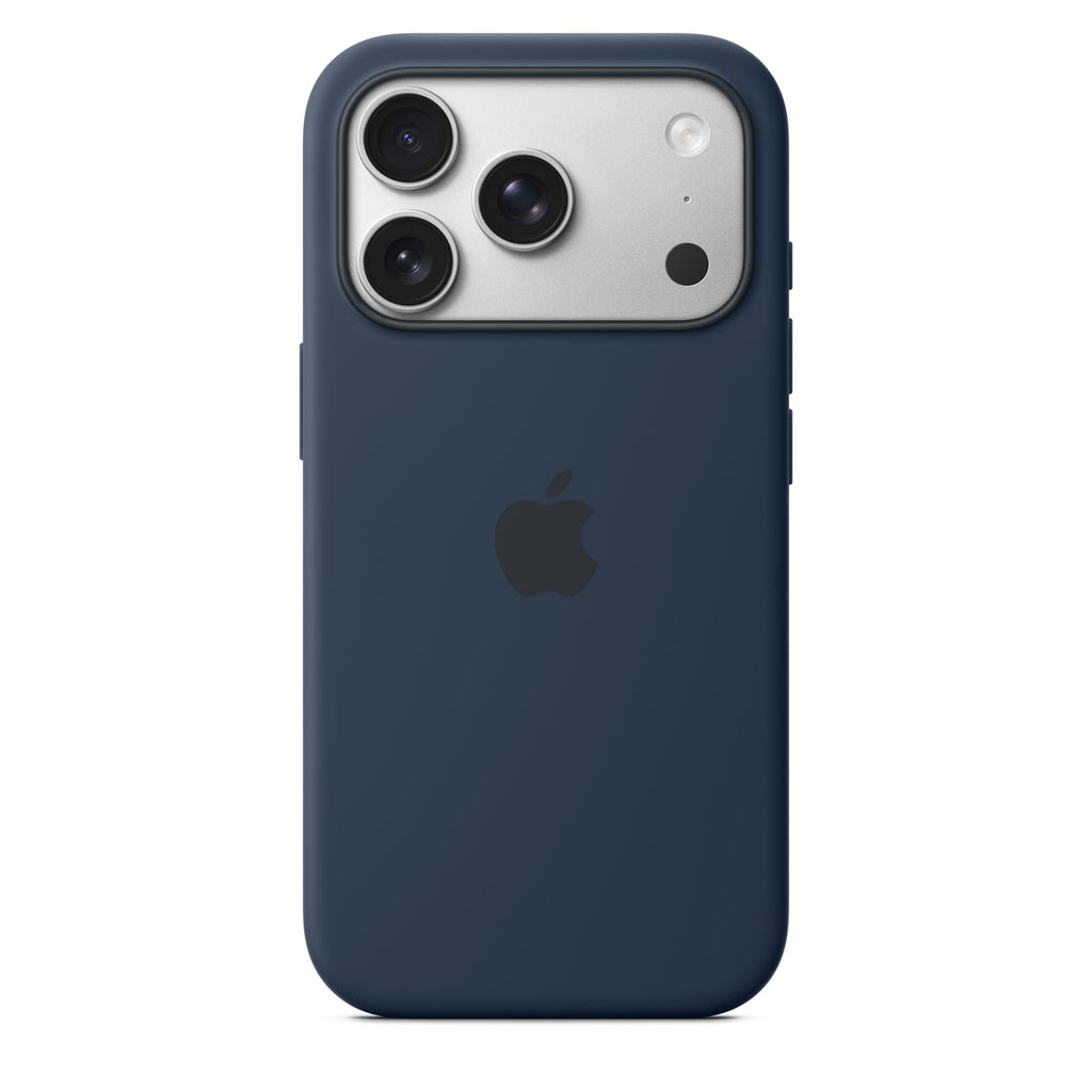 Apple iPhone 17 Pro Silicone Case with MagSafe and Camera Control: Lightweight Phone Case, Wireless Charging Compatible, Smooth Matte Finis, Midnight