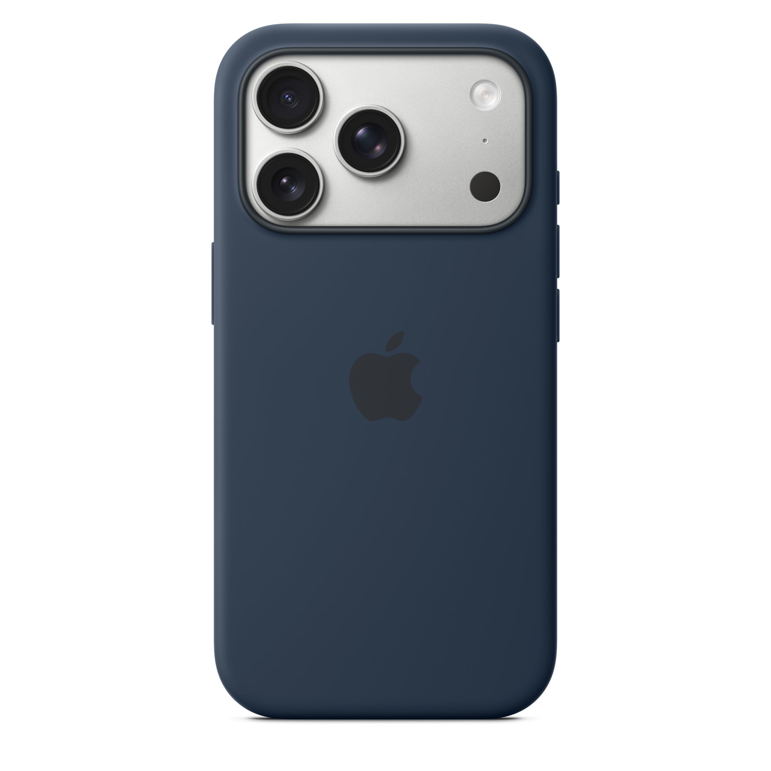 Apple iPhone 17 Pro Silicone Case with MagSafe and Camera Control: Lightweight Phone Case, Wireless Charging Compatible, Smooth Matte Finis, Midnight