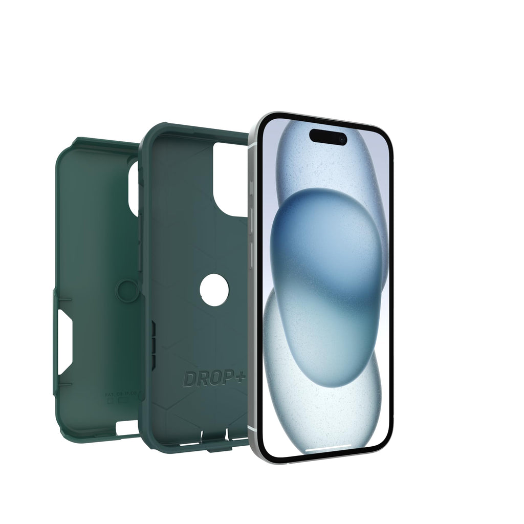 OtterBox iPhone 17e, 16e, 15, 14, & 13 Commuter Series Case - Black, Slim & Tough, Pocket-Friendly, with Port Protection