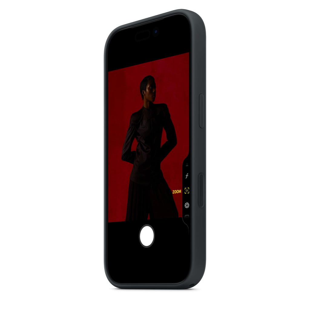 Apple iPhone 17 Pro Silicone Case with MagSafe and Camera Control: Lightweight Phone Case, Wireless Charging Compatible, Smooth Matte Finis, Midnight