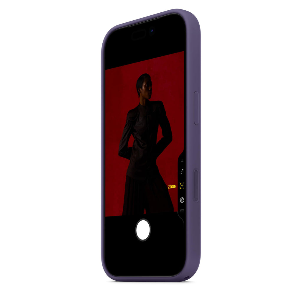 Apple iPhone 17 Pro Silicone Case with MagSafe and Camera Control: Lightweight Phone Case, Wireless Charging Compatible, Smooth Matte Finis, Midnight