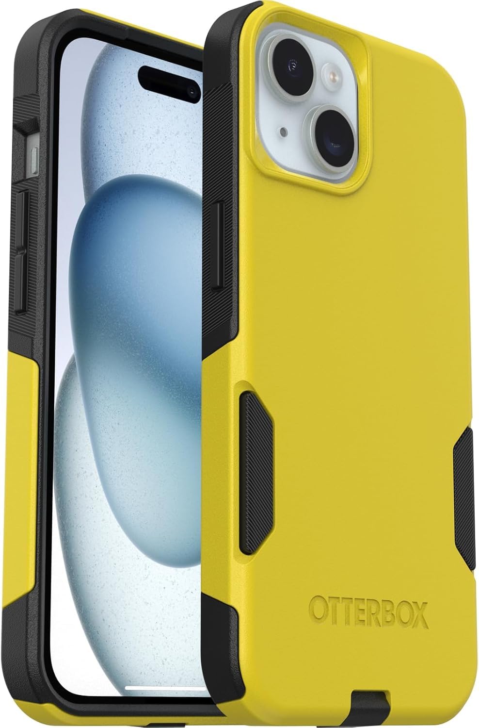 OtterBox iPhone 17e, 16e, 15, 14, & 13 Commuter Series Case - Black, Slim & Tough, Pocket-Friendly, with Port Protection