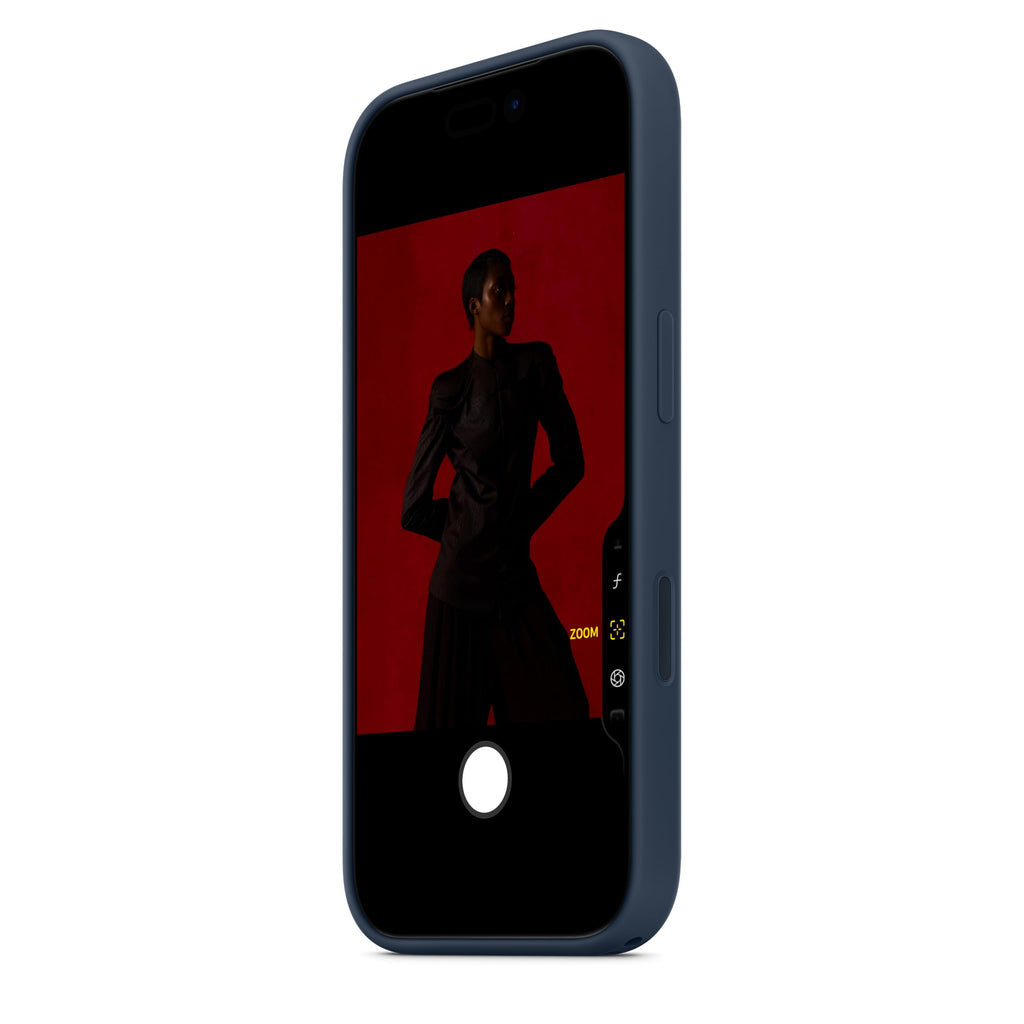 Apple iPhone 17 Pro Silicone Case with MagSafe and Camera Control: Lightweight Phone Case, Wireless Charging Compatible, Smooth Matte Finis, Midnight