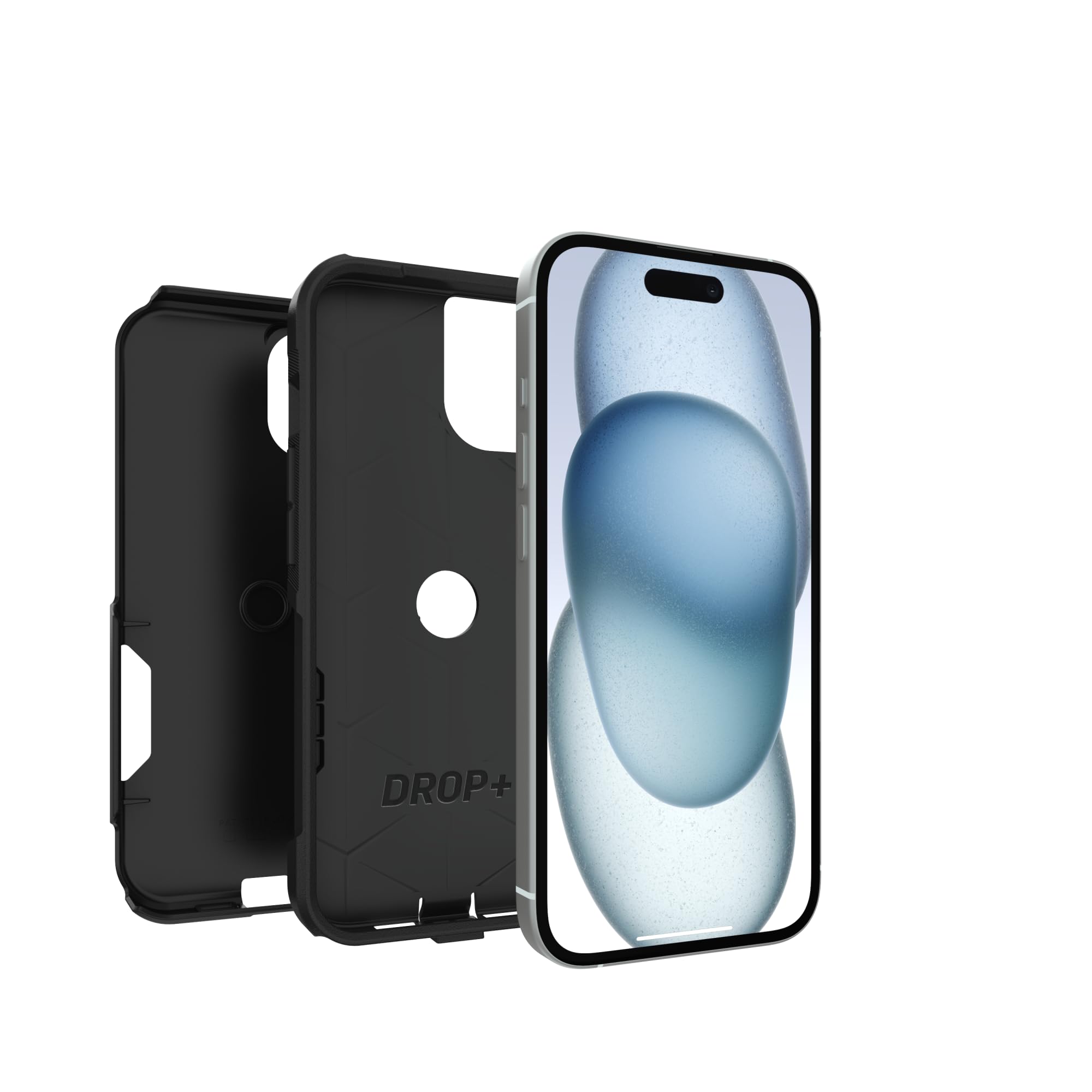 OtterBox iPhone 17e, 16e, 15, 14, & 13 Commuter Series Case - Black, Slim & Tough, Pocket-Friendly, with Port Protection