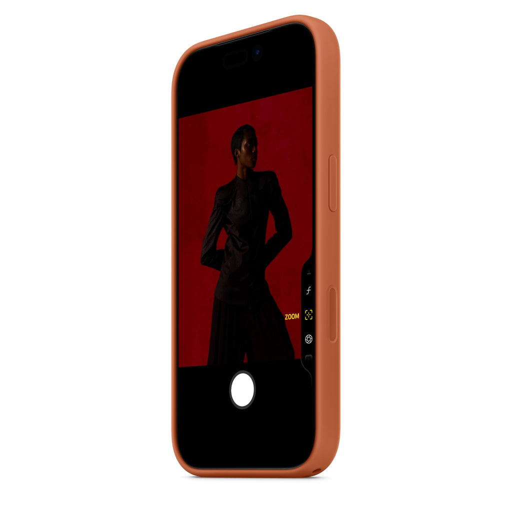 Apple iPhone 17 Pro Silicone Case with MagSafe and Camera Control: Lightweight Phone Case, Wireless Charging Compatible, Smooth Matte Finis, Midnight