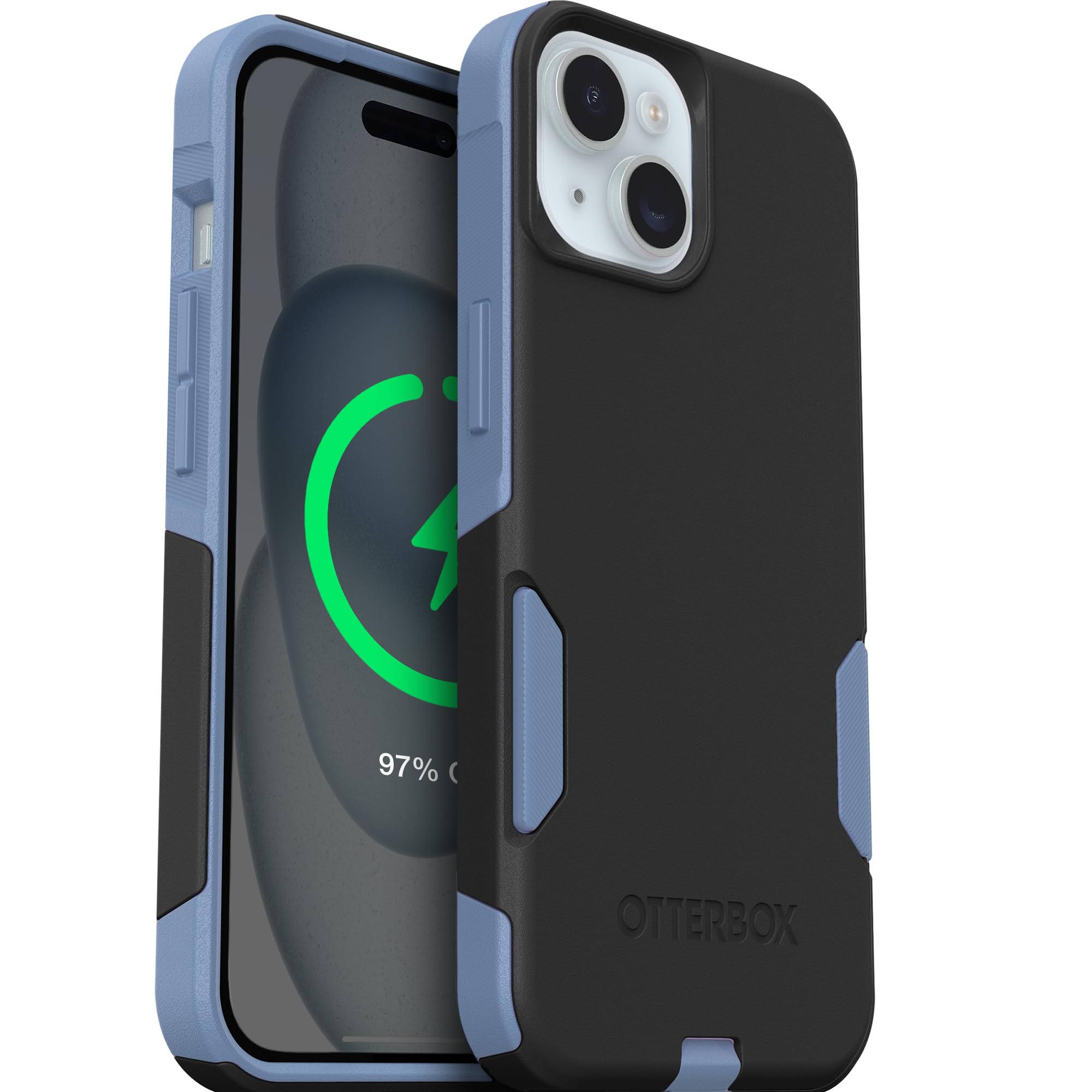 OtterBox iPhone 17e, 16e, 15, 14, & 13 Commuter Series Case - Black, Slim & Tough, Pocket-Friendly, with Port Protection