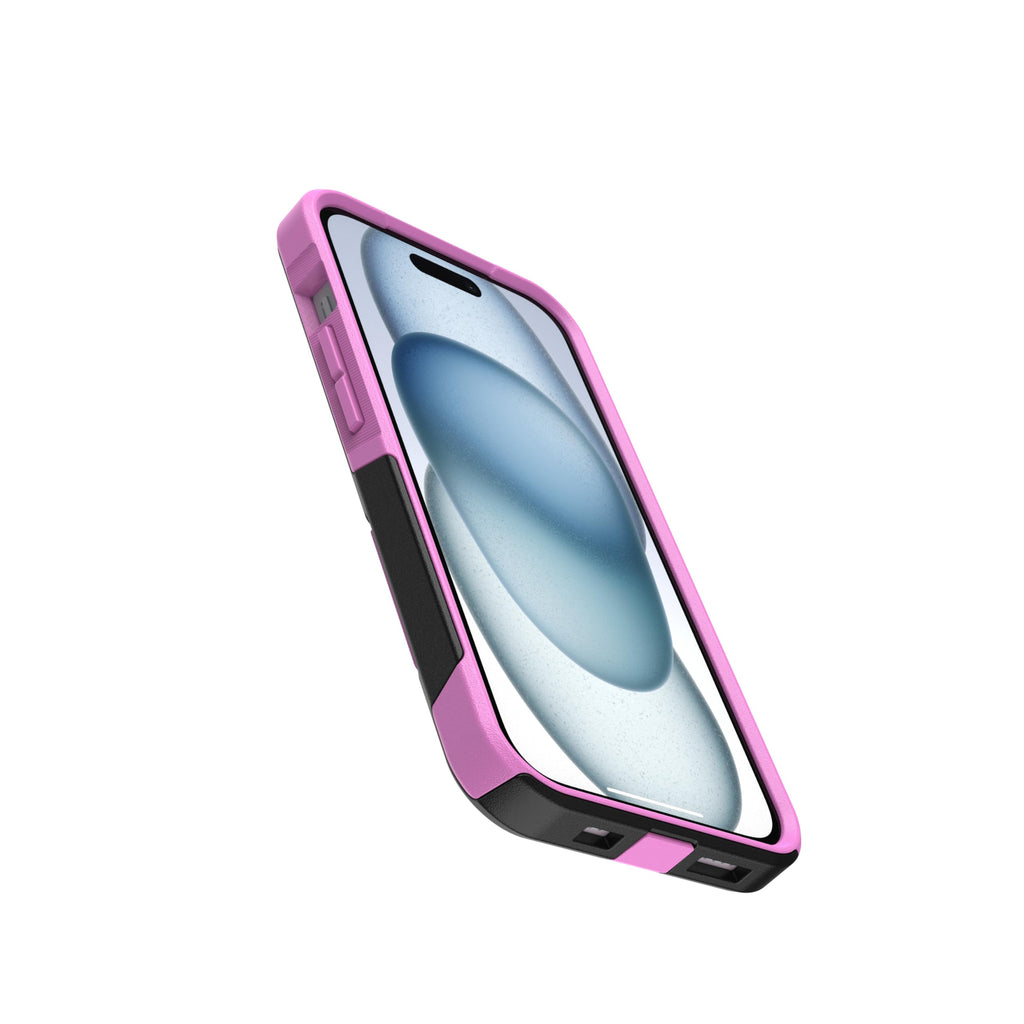 OtterBox iPhone 17e, 16e, 15, 14, & 13 Commuter Series Case - Black, Slim & Tough, Pocket-Friendly, with Port Protection