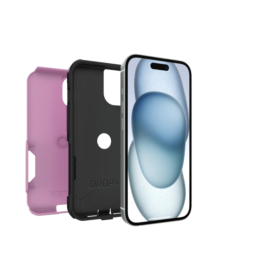 OtterBox iPhone 17e, 16e, 15, 14, & 13 Commuter Series Case - Black, Slim & Tough, Pocket-Friendly, with Port Protection