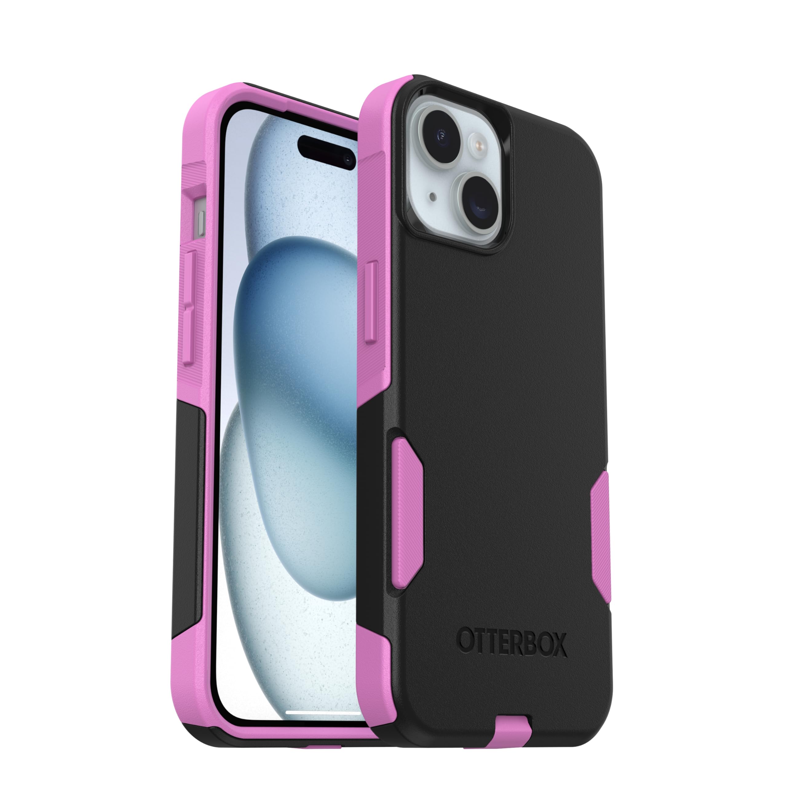 OtterBox iPhone 17e, 16e, 15, 14, & 13 Commuter Series Case - Black, Slim & Tough, Pocket-Friendly, with Port Protection