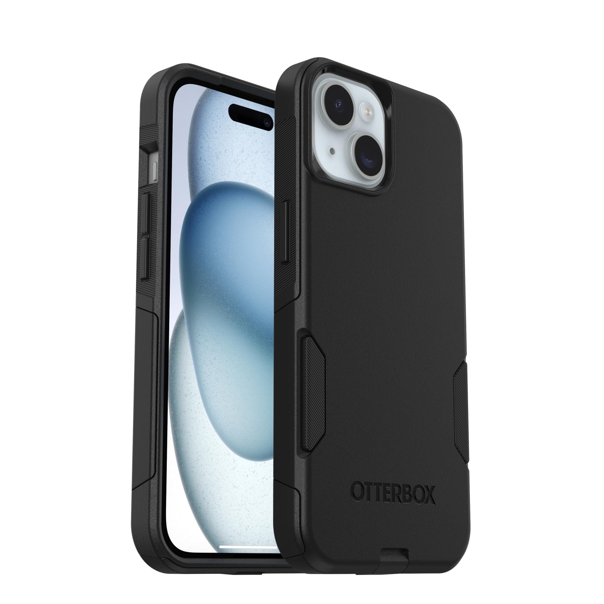 OtterBox iPhone 17e, 16e, 15, 14, & 13 Commuter Series Case - Black, Slim & Tough, Pocket-Friendly, with Port Protection