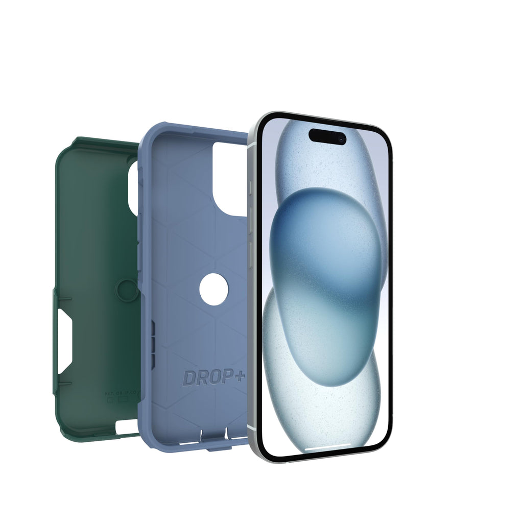 OtterBox iPhone 17e, 16e, 15, 14, & 13 Commuter Series Case - Black, Slim & Tough, Pocket-Friendly, with Port Protection
