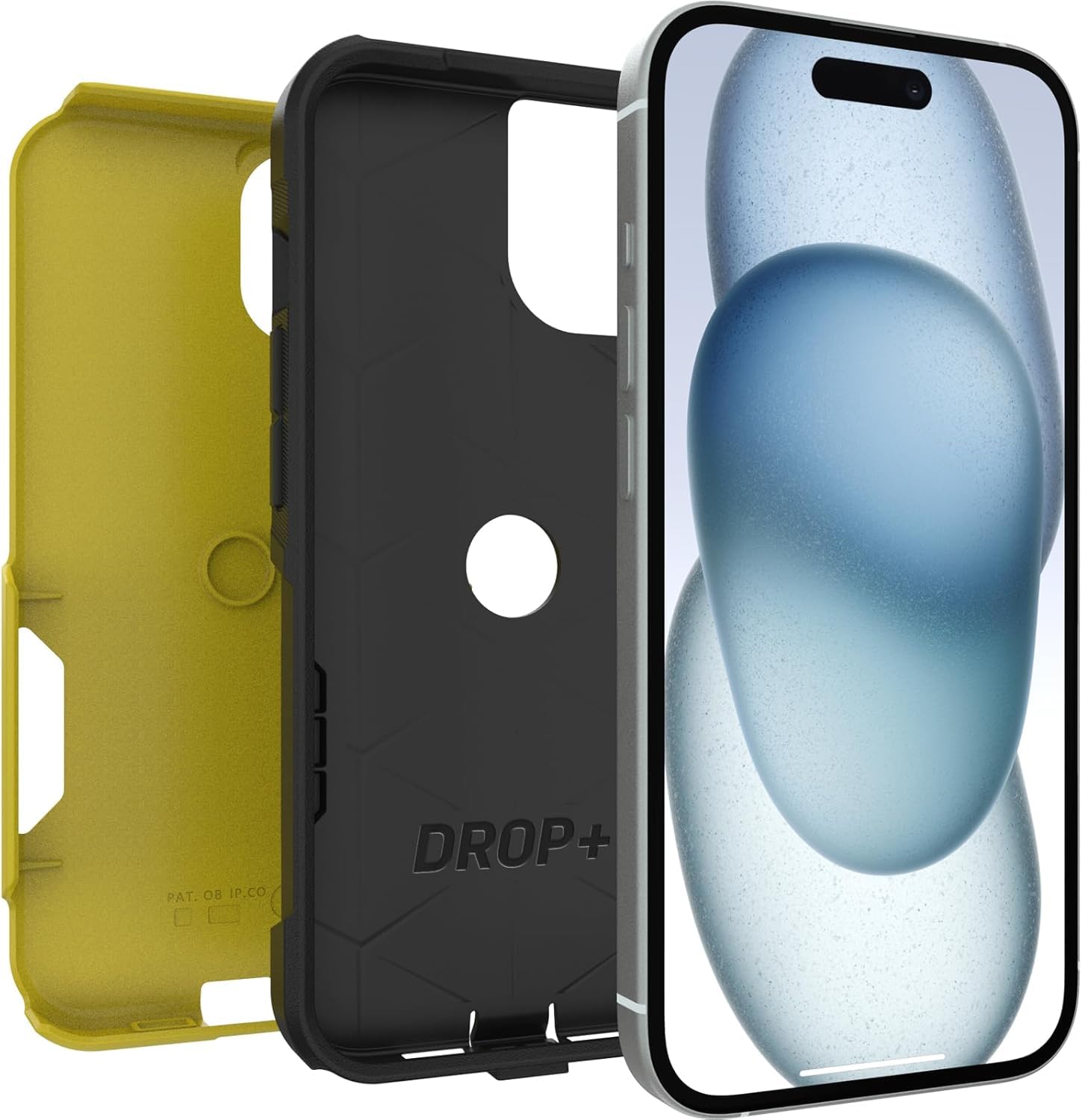 OtterBox iPhone 17e, 16e, 15, 14, & 13 Commuter Series Case - Black, Slim & Tough, Pocket-Friendly, with Port Protection