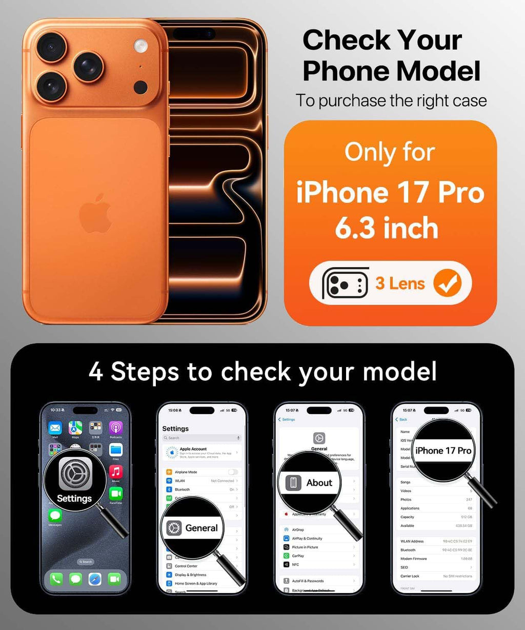 Magnetic for iPhone 15 Case with Built-in Sensitive Screen Protector, Full-Body Dual Front & Back Protective Phone Case [Compatible with MagSafe] Drop Proof 15 Cover 6.1 Inch, Black