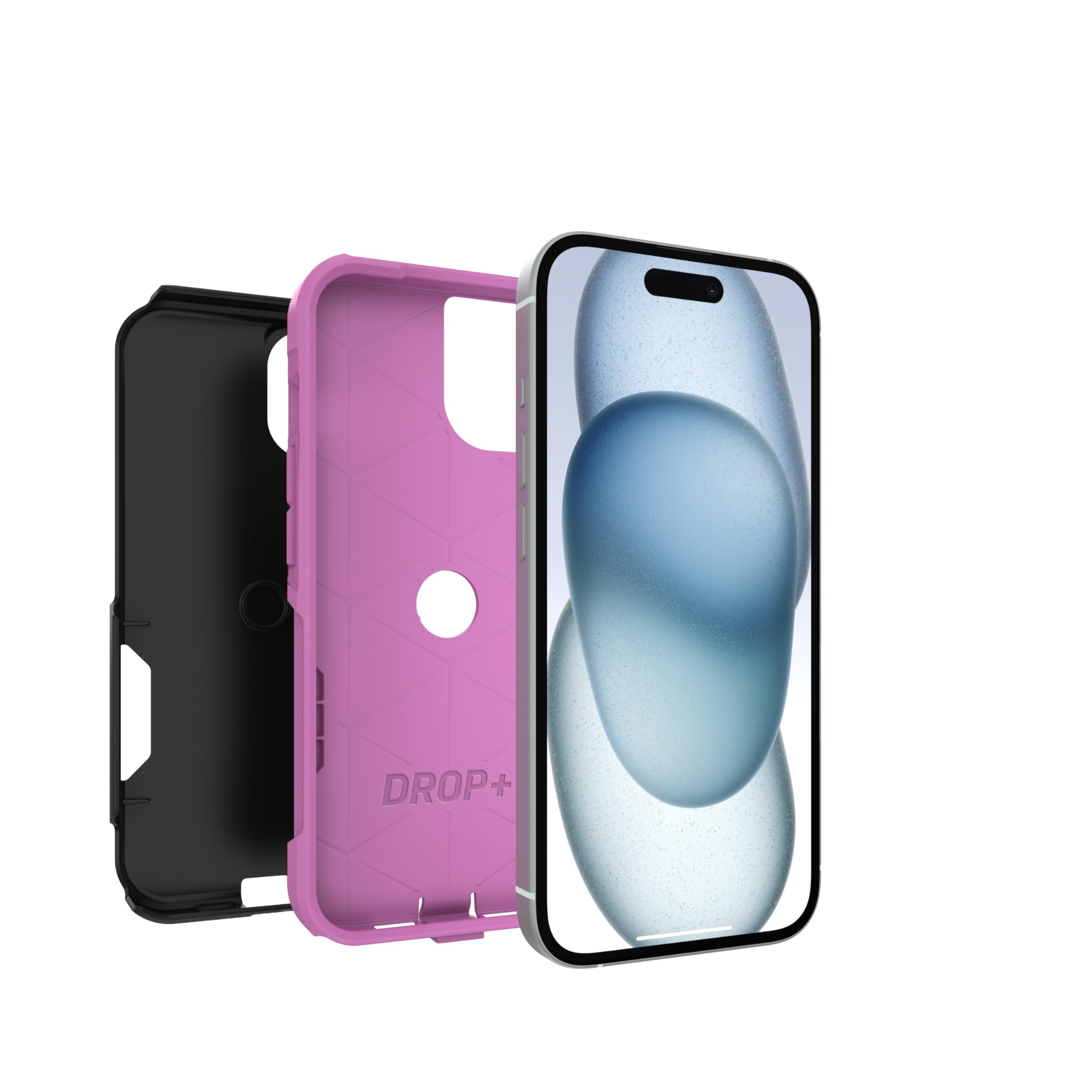 OtterBox iPhone 17e, 16e, 15, 14, & 13 Commuter Series Case - Black, Slim & Tough, Pocket-Friendly, with Port Protection