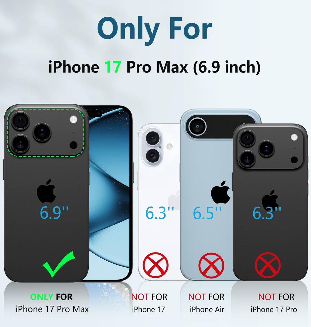 FNTCASE for iPhone 17e Phone Case: for iPhone 16e Case Military Grade Rugged Case with Kickstand & Holster | Shockproof TPU Protection Bumper Matte Textured Design | Heavy Duty Protector Black