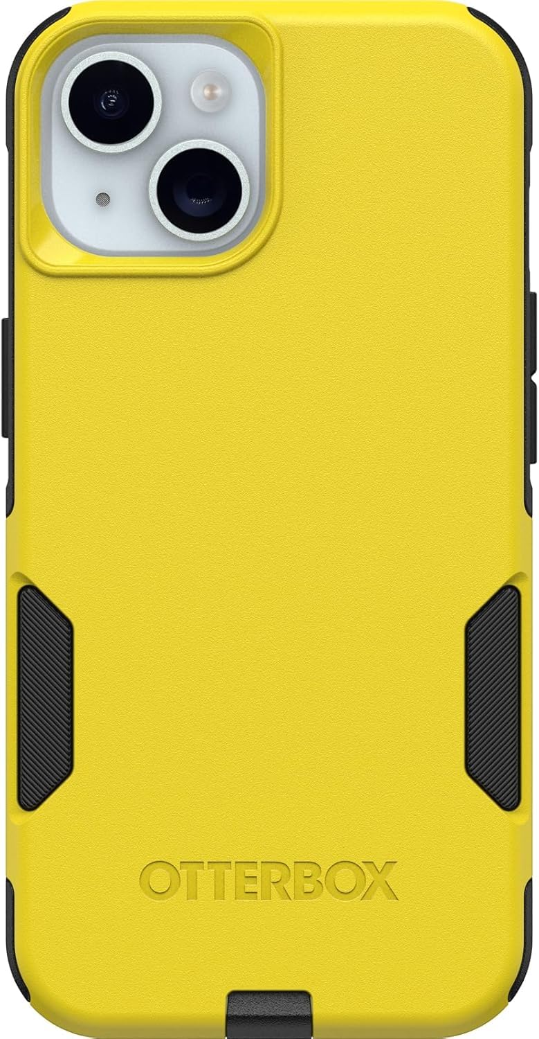 OtterBox iPhone 17e, 16e, 15, 14, & 13 Commuter Series Case - Black, Slim & Tough, Pocket-Friendly, with Port Protection