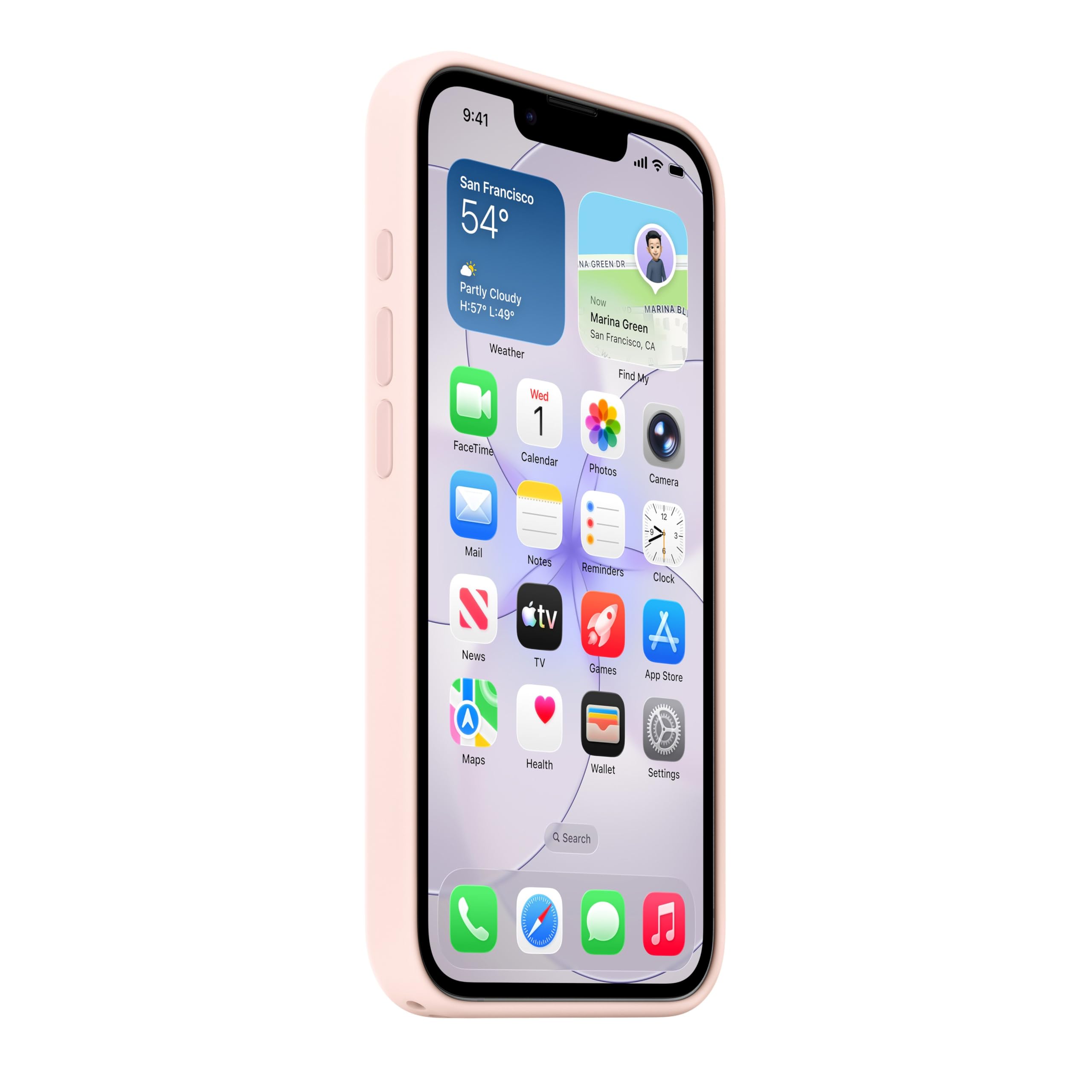 Apple iPhone 17 Pro Silicone Case with MagSafe and Camera Control: Lightweight Phone Case, Wireless Charging Compatible, Smooth Matte Finis, Midnight