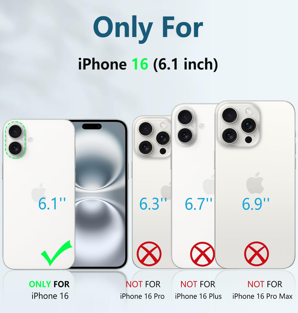 FNTCASE for iPhone 17e Phone Case: for iPhone 16e Case Military Grade Rugged Case with Kickstand & Holster | Shockproof TPU Protection Bumper Matte Textured Design | Heavy Duty Protector Black