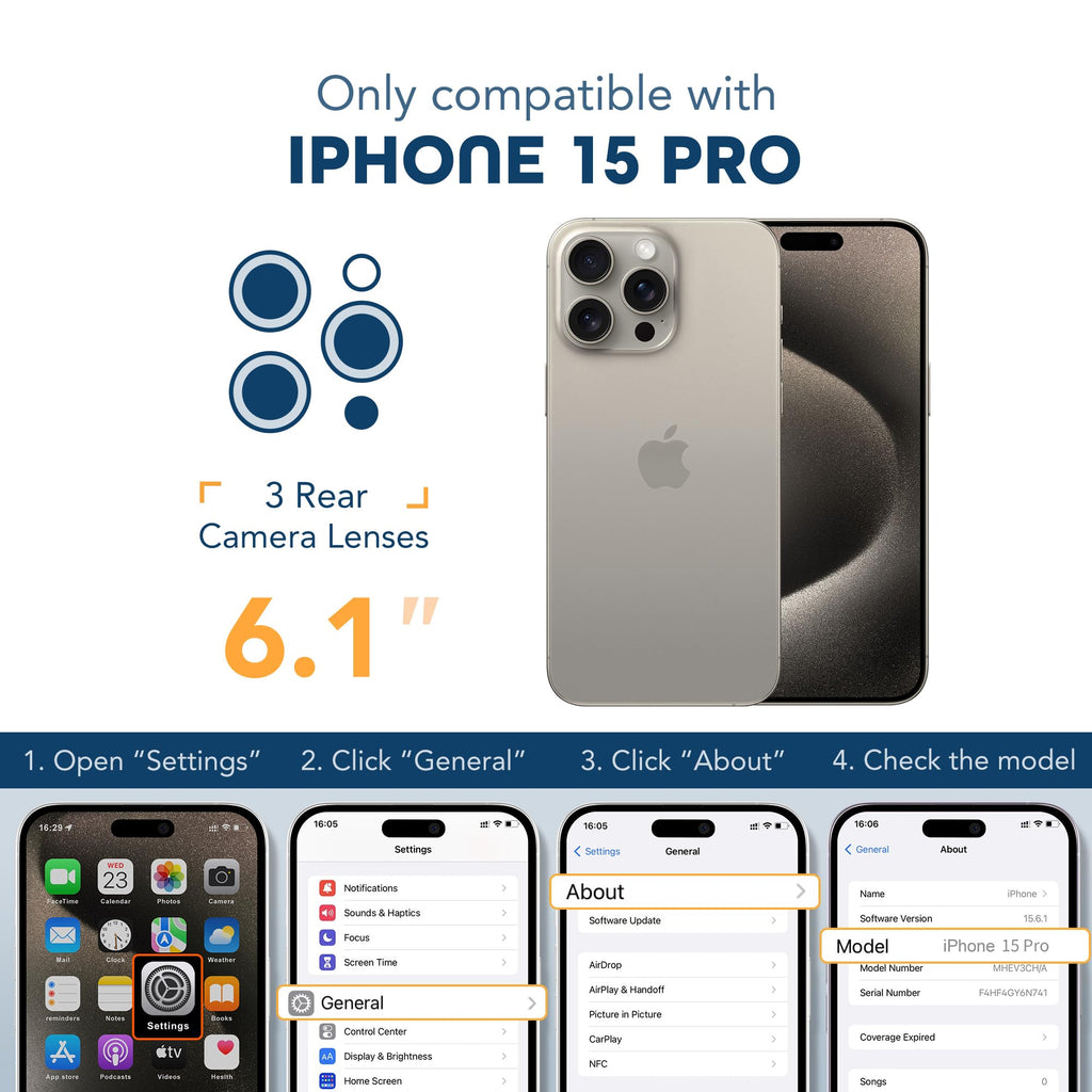 TIESZEN for iPhone 15 Case, Compatible with MagSafe, Built-in Privacy Screen Protector and Camera Protection, Anti Spy Full Body Dustproof Shockproof Hard Phone Case 6.1", Black